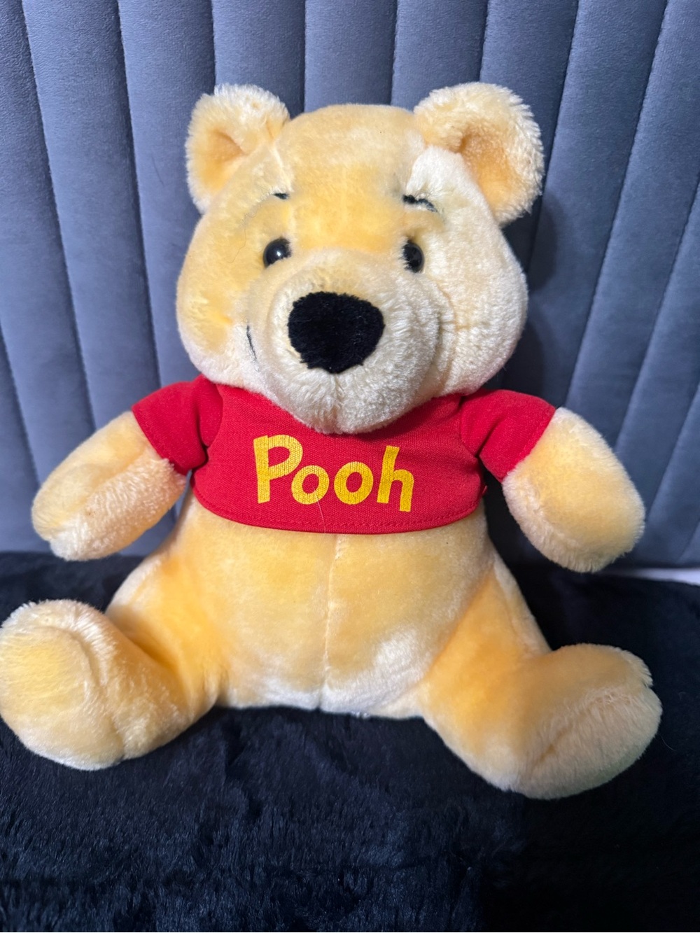 Vintage Sears Winnie the Pooh Plush Bear Disney Stuffed Animal Korea